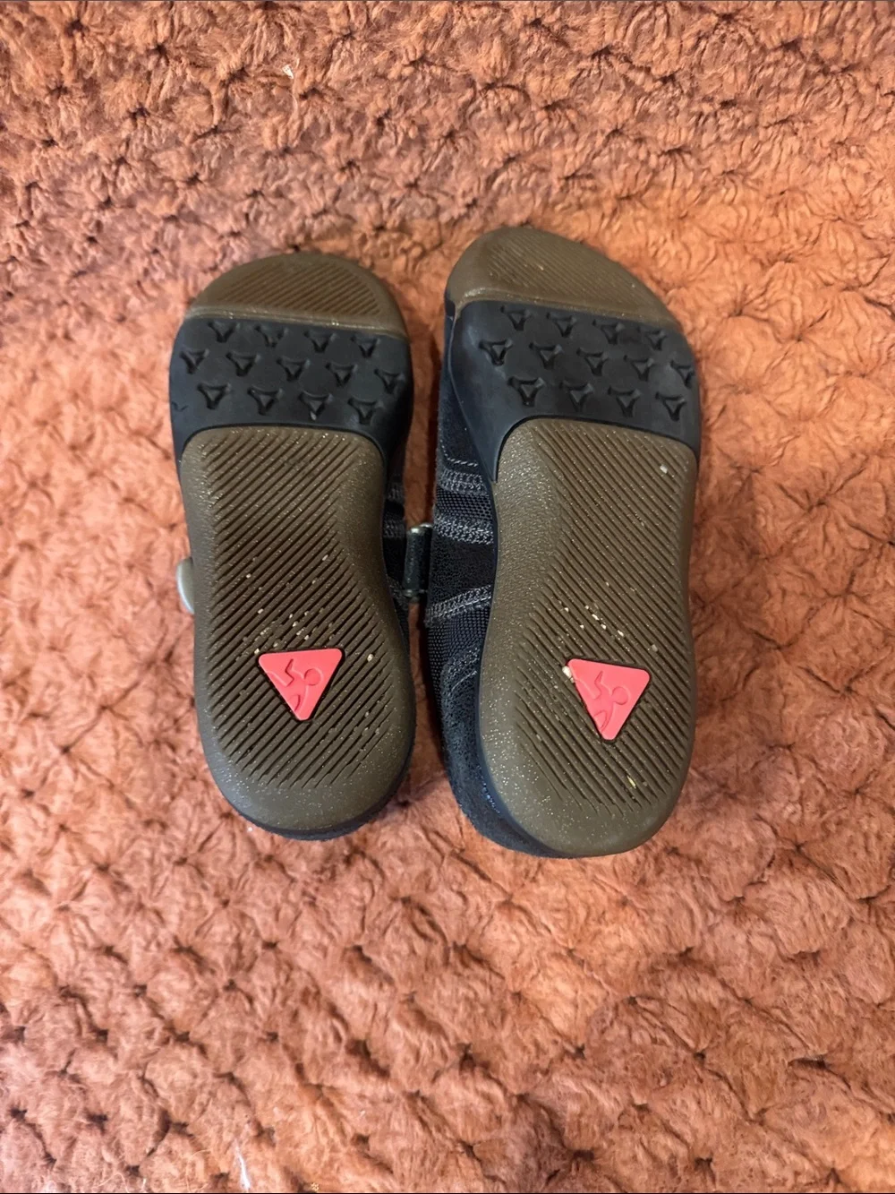 Kids Black Mary Jane Shoes with Pink Lining